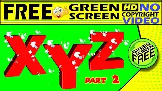 green screen alphabets green screen effects, A to z  green screen numbers  green screen,green screen