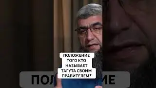 положение того кто считает тагута валиюльАмр?