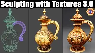 Blender to Substance Painter | Sculpting with Textures | 3.0