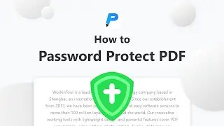 How to Password Protect PDF | WorkinTool PDF Converter