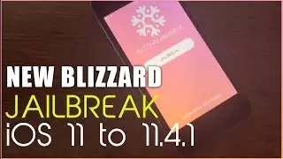 New blizzard Jailbreak for iOS 11 – iOS 11.4.1 | by GeoSn0w