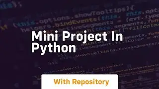 mini project in python