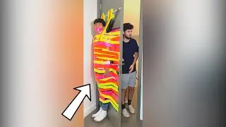 I Was Duct Taped To The DOOR And My Friends Had No Idea... 