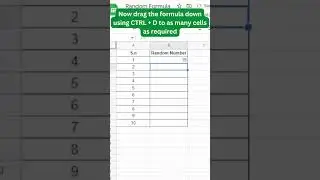 Generate random numbers between range of value using Randbetween ( ) on Google sheets