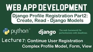 Complete Python Django Tutorial: User Profile Create, Read, Slug, Custom HTML/CSS Forms