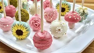 Cake Pops SIMPLE Decorations Recipe