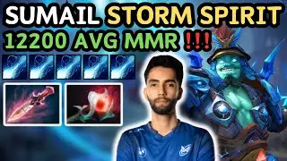 🔥 7.37d SUMAIL STORM SPIRIT Midlane Highlights 🔥 King SUMAIL Storm Spirit - Dota 2