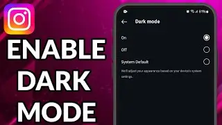 How To Enable Dark Mode On Instagram Android