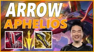 ⚡ARROW APHELIOS ADC GAMEPLAY⚡SEASON 11 LEAGUE OF LEGENDS