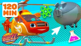 Blaze SAVES Monster Machine Power Tires! 🛞 | Science Games for Kids | Blaze and the Monster Machines