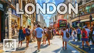 London Walking Tour: Discover Iconic Landmarks and Hidden Gems • 4K HDR London Walk