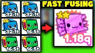 The Fastest FUSING Method! Become Super Rich! | Pet Simulator X