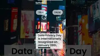 Trivia Tuesday.True or False edition. #dataprivacy  #systools #dataprotection #dataprivacyandsecurit