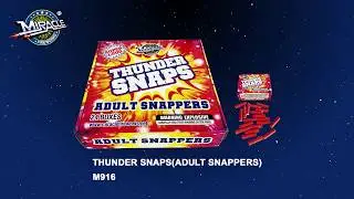 THUNDER SNAPS(ADULT SNAPPERS) M916