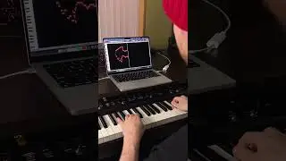 Drawing the Batman Logo With a Piano (Live MIDI Art)