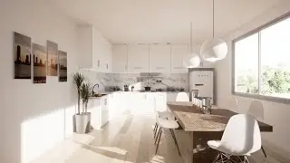 NEW Twinmotion 2022 - First Look - Interior Render PATH TRACING - Render Time