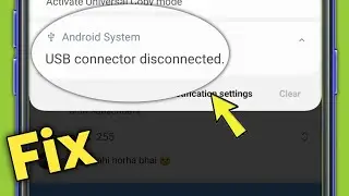 USB connector connected/ Disconnected Problem in Samsung Galaxy A14 , F23 , M33