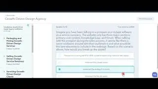 HubSpot Growth Driven Design Agency Certification Exam Answer LIVE