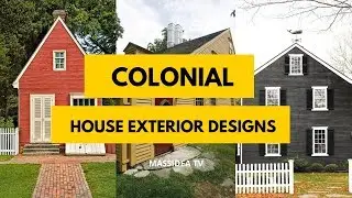 50+ Amazing Colonial House Exterior Designs Around The Worlds