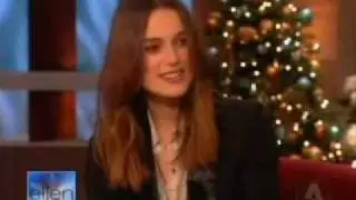 Keira Knightley-Ellen DeGeneres 6th Dec 2007