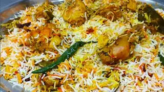 Best Muslim Style Chicken Biryani Recipe | Dawat Special Biryani Recipe |Biryani - English Subtitles