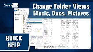 Windows 10 Change Folder View Music, Pictures, Documents