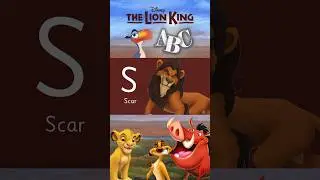 Lion King ABC 🦁 - Learn the Alphabet with the LION KING - Alphabet for toddlers 