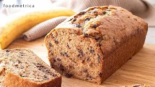 One Bowl Banana Bread (No Eggs)