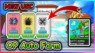 [UGC LIMITED] Roblox Anime Energy Clash Simulator Script - OP Auto Farm