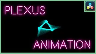 The Plexus Animation Motion Graphics | DaVinci Resolve 18 | Reactor