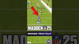 How to run the Best Trick Play in Madden 25...
