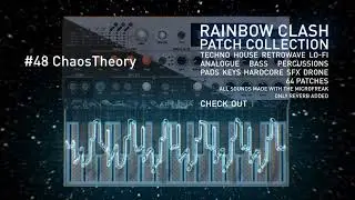 Rainbow Clash Microfreak Patch Collection (64 presets for Arturia MicroFreak)