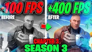 ✔FORTNITE SEASON 3 CHAPTER 3 Low End PC |Lag Fix| +400 FPS | Ultimate FORTNITE FPS Boost Guide 2022