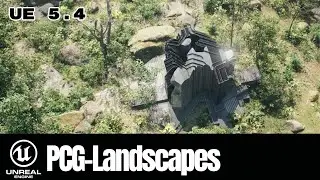 Unreal Engine 5 PCG Landscape Tutorial - UE 5.4