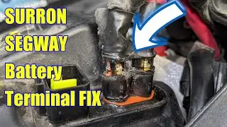 How to fix Sur-ron Segway Battery Terminal melted connection