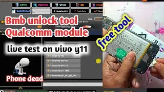 Vivo y11 hard reset 2024 | bmb  unlock tool Qualcomm module | bmb v35 tool