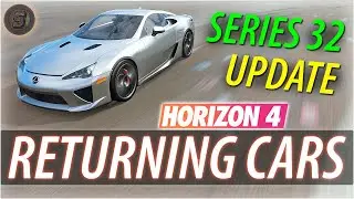 Forza Horizon 4 SERIES 32 UPDATE CARS Forza Horizon 4 Series 32 How To Get Backstage Passes in FH4