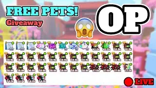 🔴Pet Simulator 99! FREE OP Pets GIVEAWAY to Fans!🔴