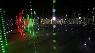 500 Festivus poles with 10,000 pixels. Happy Festivus for the rest of us!