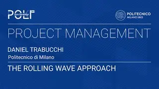 The rolling wave approach (Daniel Trabucchi)