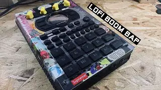 Making a lofi boom bap beat with the SP404sx