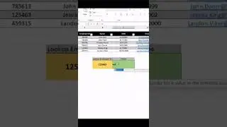 How to VLOOKUP #ExcelTips #ExcelTricks #ExcelFormulas #ExcelFunctions #ExcelShortcuts #excel