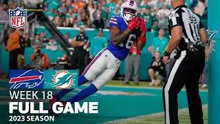 Buffalo Bill vs. Miami Dolphins Full Game | AFC East Championship | NFL 2023 Week 18