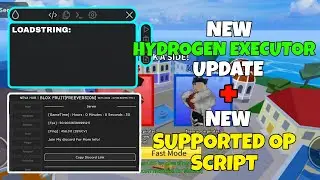 NEW HYDROGEN EXECUTOR UPDATE + NEW OP AUTO FARM SCRIPT