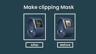 How to do Clipping Mask in Illustrator | tutorial | Best Design tips&tricks | 2022
