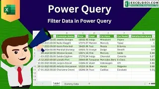 Filter Data in Power Query in Excel - A Beginner's Guide