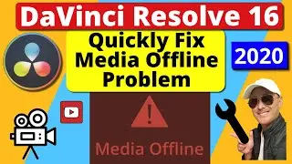 Fix Media Offline Problem in DaVinci Resolve 16 (2020)