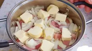 Когда перед сном захотелось вкусненького❗️Мясо которое тает во рту. Meat that melts in your mouth.