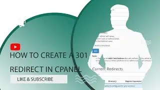 How to 301 Redirect URL 👉 to Another URL in cPanel (2023)