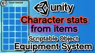 Unity3D - Pass stats from Item to Player | Scriptable Object Inventory System | Part 8